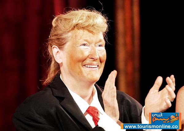 هنرپیشه مشهور زن هالیوود در نقش ترامپ!+ عکس