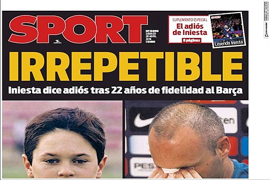 صفحه نخست روزنامه های ورزشی امروز اسپانیا + عکس