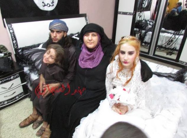 جشن عروسی یک داعشی در شمال عراق + عکس