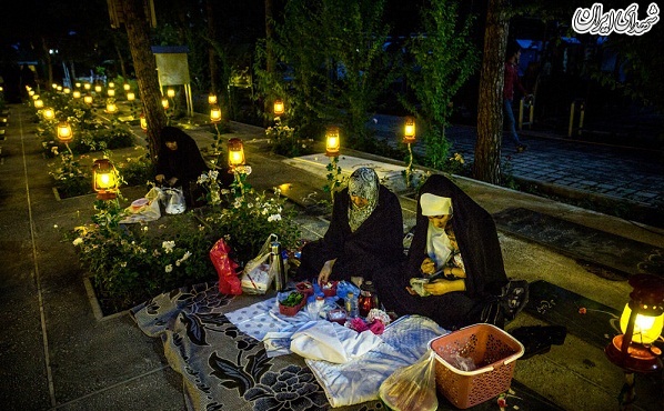 عکس/ گلزار شهدای بهشت زهرا (س) در ماه رمضان