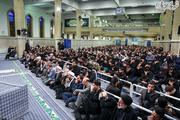 عکس/ مراسم سوگواری سالروز شهادت امیرالمؤمنین در حسینیه امام خمینی