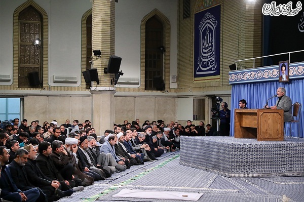 عکس/ مراسم سوگواری سالروز شهادت امیرالمؤمنین در حسینیه امام خمینی