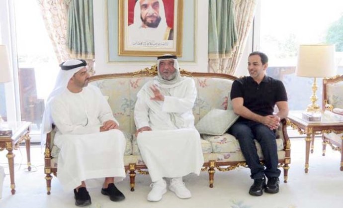 اولین حضور علنی حاکم امارات بعد از پنج ماه +عکس