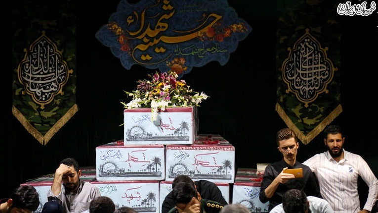 عکس/ وداع با شهید مدافع حرم خلیل تختی‌نژاد