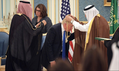 میهمانی 75 میلیون دلاری سعودی ها به افتخار ترامپ