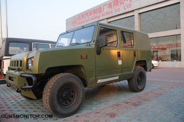 جنگجوی شجاع وسیله نقلیه سبک ارتش چین + عکس
