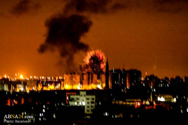 حمله جنگنده‌های اسرائیل به 3 پایگاه مقاومت + عکس