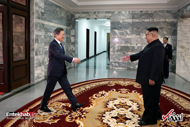ملاقات غیرمنتظره رهبران دو کره برای دومین بار + عکس