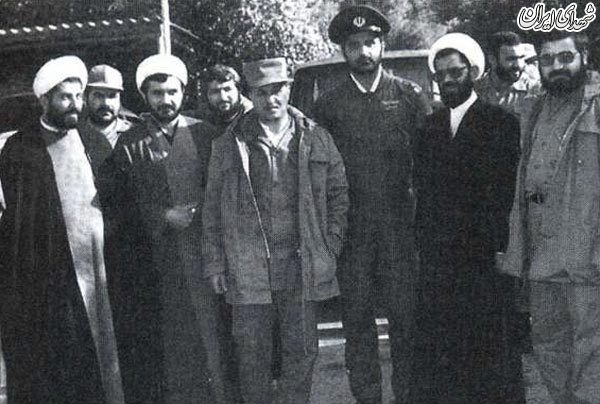 روحانی و هاشمی با لباس نظامی در کنار هم + عکس