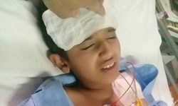 قلب دانش آموز 11 ساله به سختی می تپد + عکس