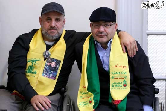 دیدار جانبازان حزب‌الله لبنان با رهبر انقلاب + عکس