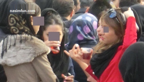 کشف حجاب علنی در کوچه ها و خیابان ها/ دهن کجی به ارزش ها در ملاءعام!