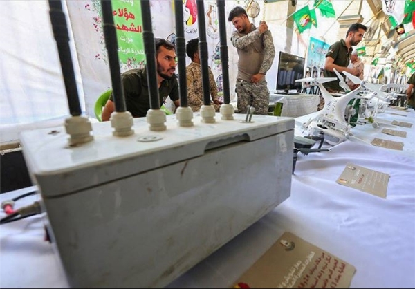 برپایی نمایشگاه غنایم گرفته شده از داعش + عکس