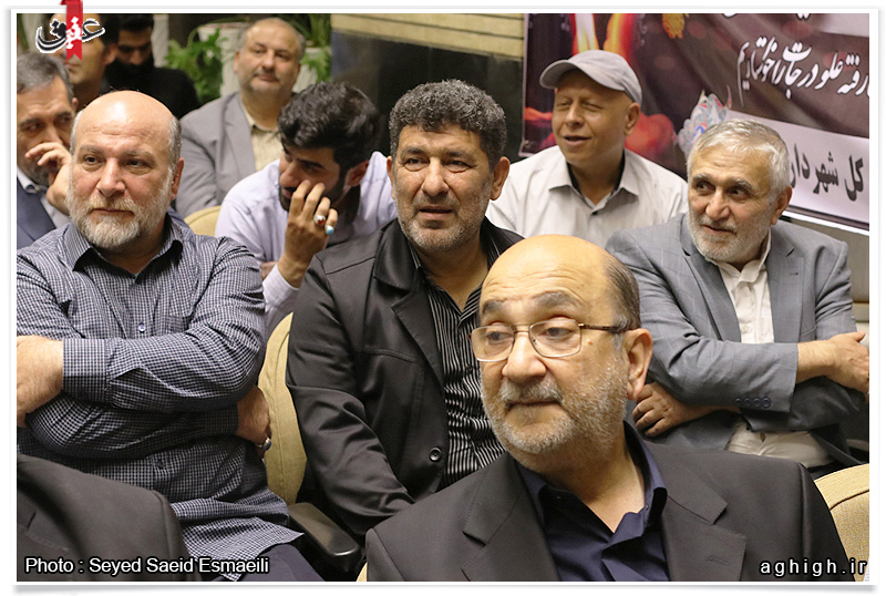3 مداح معروف در مراسم ختم پدر حقانیان + عکس