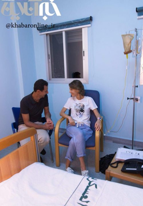 همسر بشار اسد به بیماری سرطان مبتلا شده است