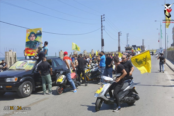 تشییع شهید بی‌سر حزب‌الله که پس از پنج سال + تصاویر