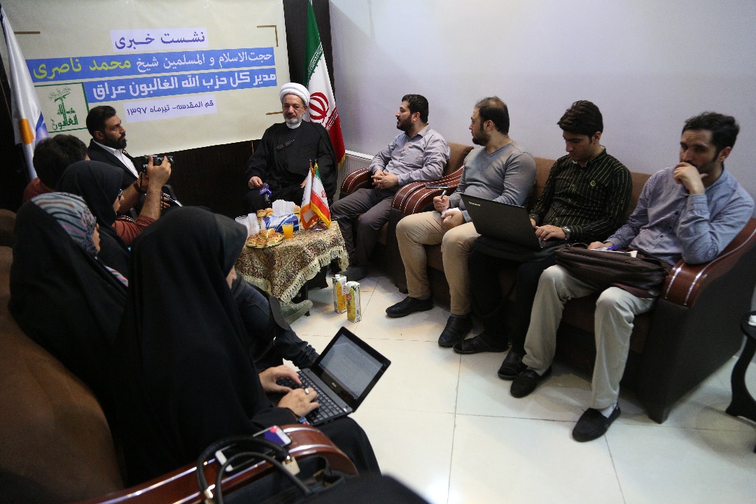 دبیرکل حزب‌الله الغالبون عراق:گوش به فرمان رهبر هستیم