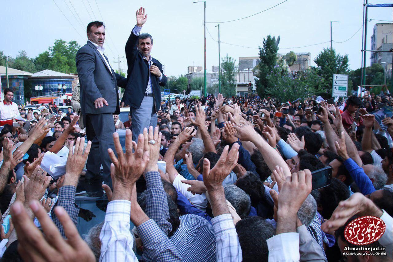 محمود احمدی نژاد به نورآباد لرستان سفر کرد + تصاویر