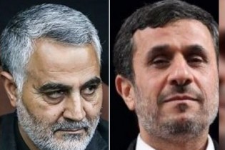 نظر فائزه هاشمی درباره احمدی نژاد و سردار سلیمانی