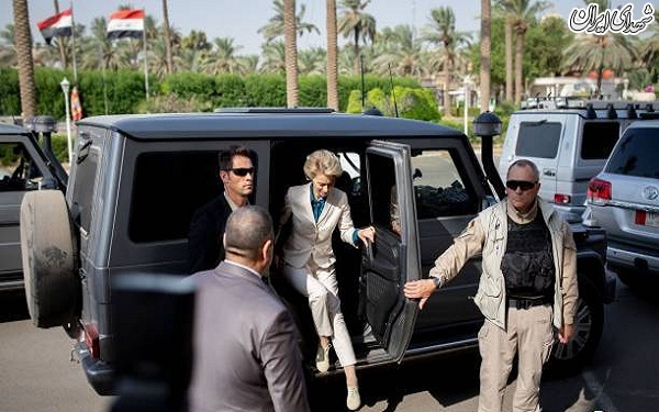 سفر وزیر دفاع آلمان به عراق