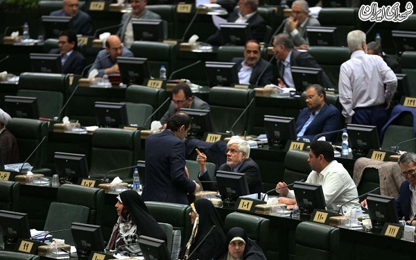 حضور رئیس جمهور روحانی در مجلس
