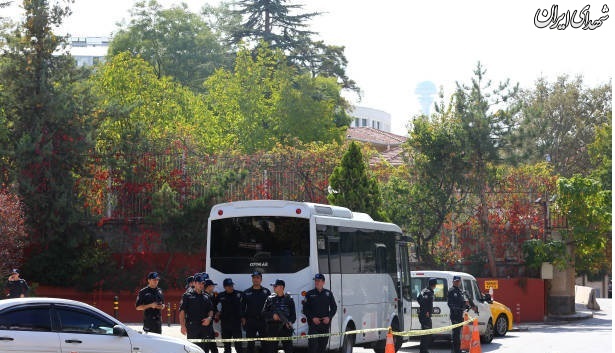 تدابیر امنیتی مقابل سفارت ایران در ترکیه