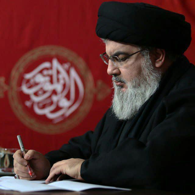 تصویری جدید از رهبر حزب الله سید حسن نصرالله + عکس