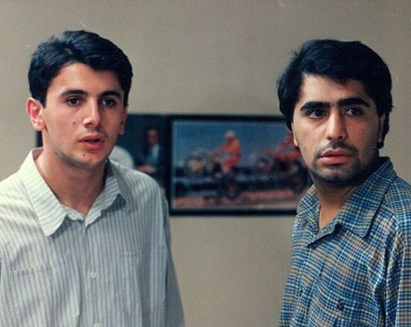 امین حیایی و شفیعی جم 27 سال پیش + عکس