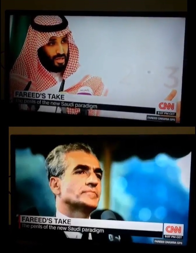 تحلیل CNN از شباهت بن سلمان به شاه معدوم ایران