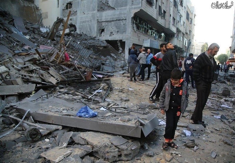 بمباران اسرائیل به مراکز و نهادهای غیرنظامی غزه