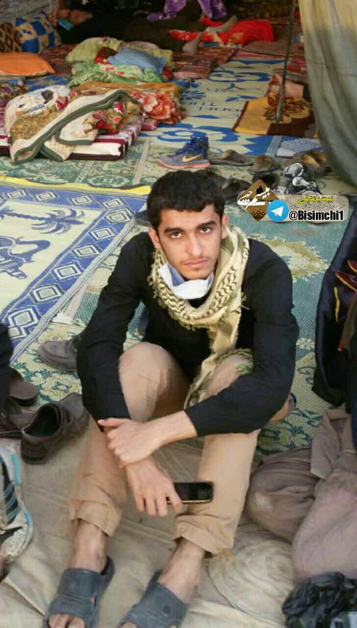 یک شهید مدافع در پیاده روی اربعین حسینی + عکس