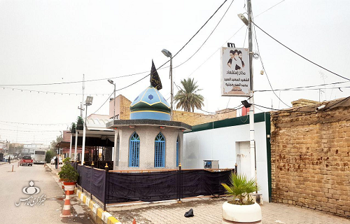 محل شهادت شهید سید محمد صادق الصدر + عکس