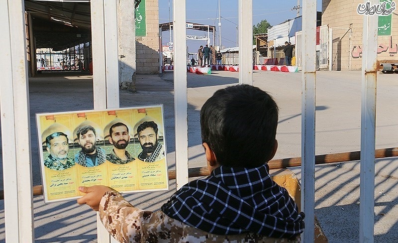 ورود پیکر ۷۲ شهید تازه تفحص شده به کشور- شلمچه