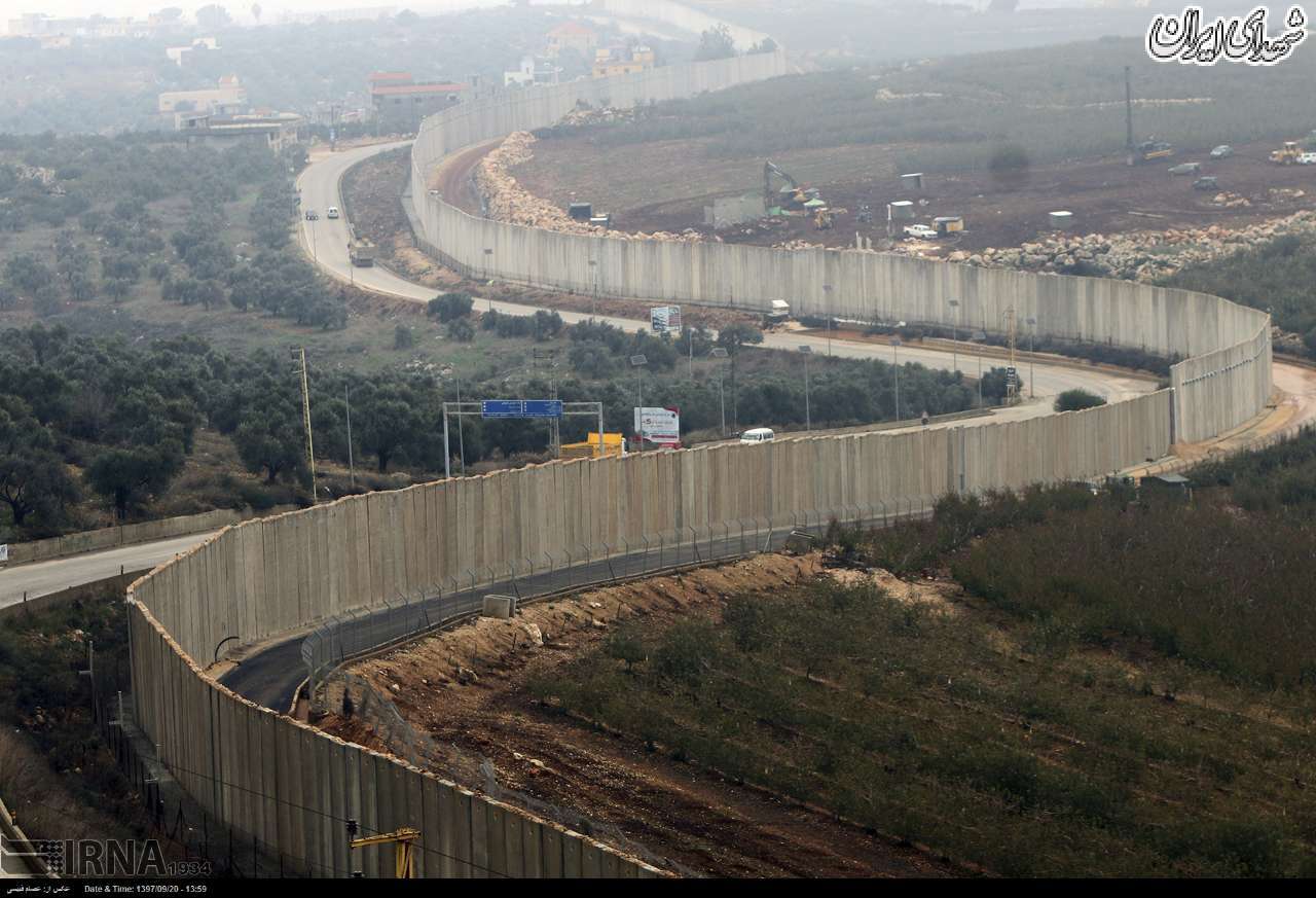 عکس/ نقطه صفر مرزی لبنان و فلسطین اشغالی