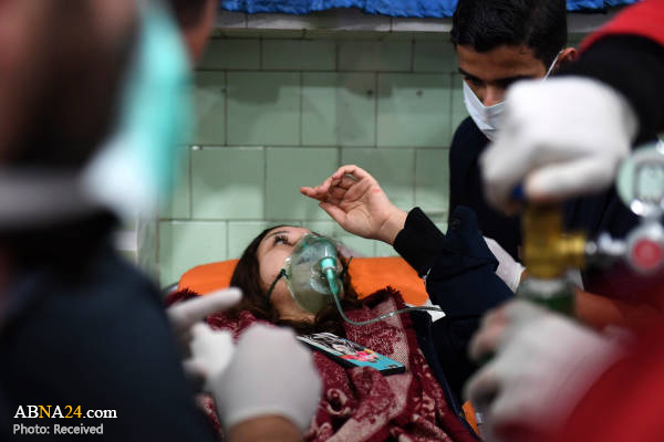 مسمومیت شدید مردم حلب در حملات شیمیایی + عکس