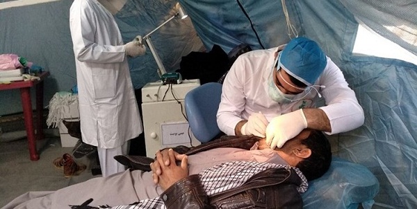 برپایی مجهزترین بیمارستان صحرایی ارتش در پلدختر