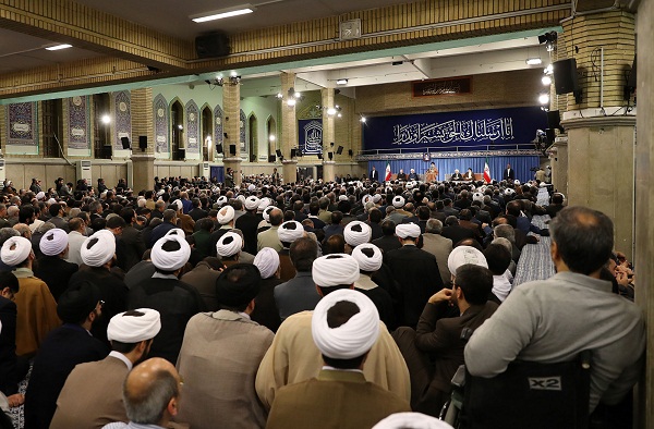عکس/دیدار مسئولان وسفیران کشورهای اسلامی با رهبرانقلاب