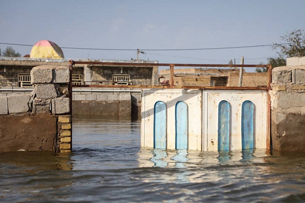 عکس/روستاهای سوسنگرد غرق در سیل
