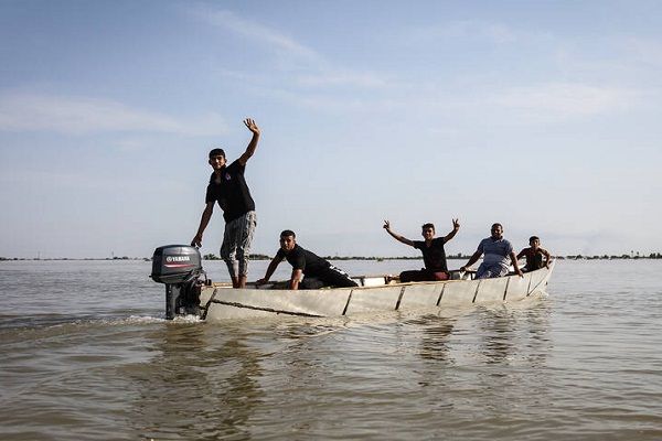 عکس/روستاهای سوسنگرد غرق در سیل
