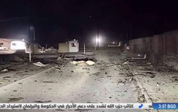فیلم/ تصاویر CNN از ویرانی پایگاه آمریکایی عین الاسد