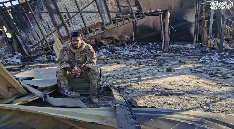 روایت سربازان آمریکایی از شب حمله موشکی سپاه+ تصاویر