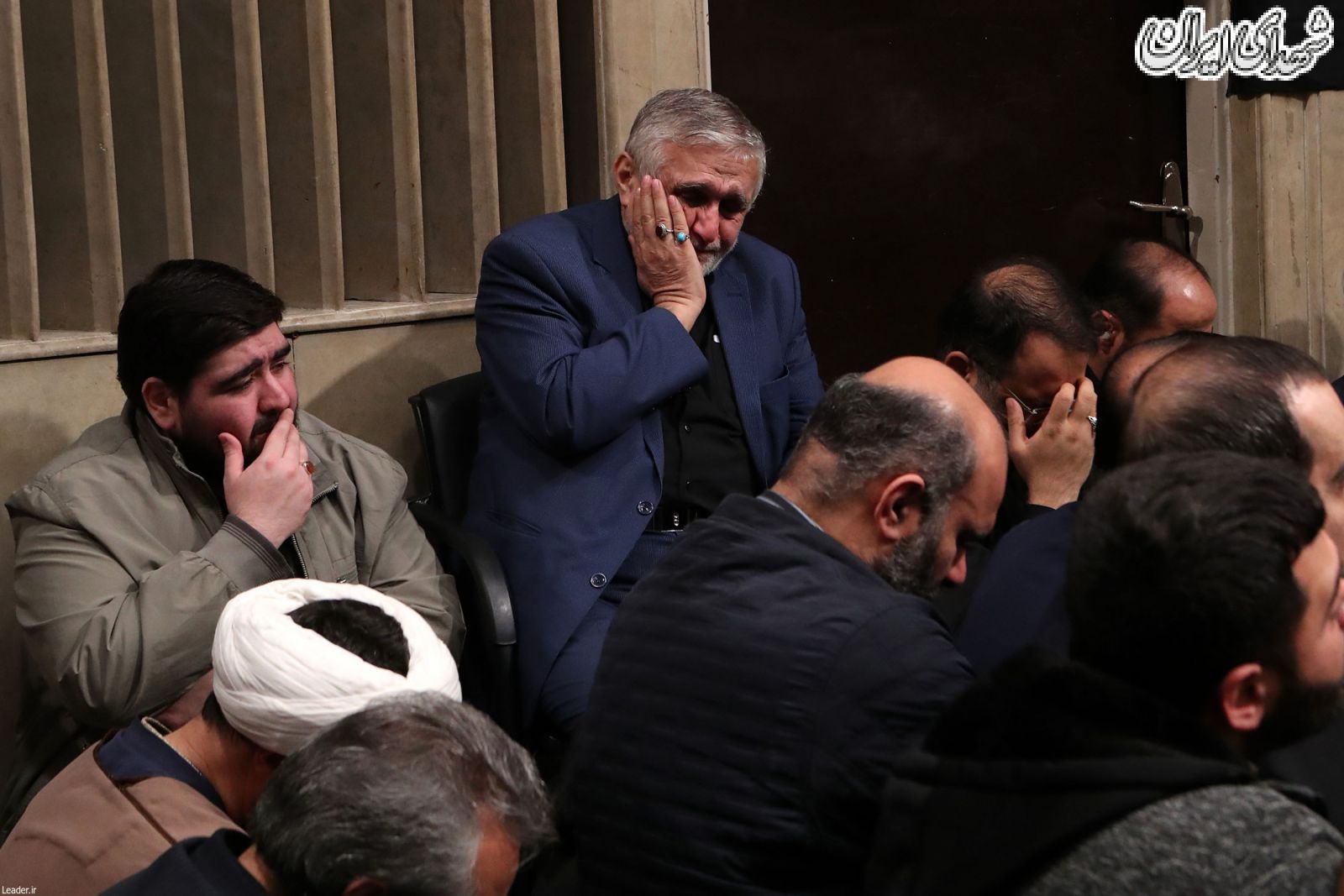 عکس/ حاج منصور در شب دوم مراسم بیت