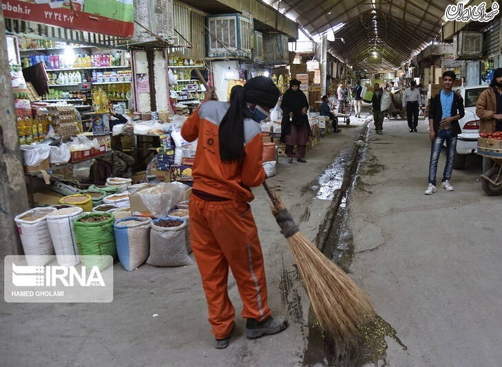 عکس/ تعطیلی بازار مرکزی سیستان