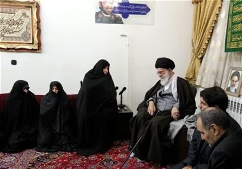 فیلم/آخرین گفتگوی مادر شهیدان طهرانی مقدم با رهبر معظم انقلاب