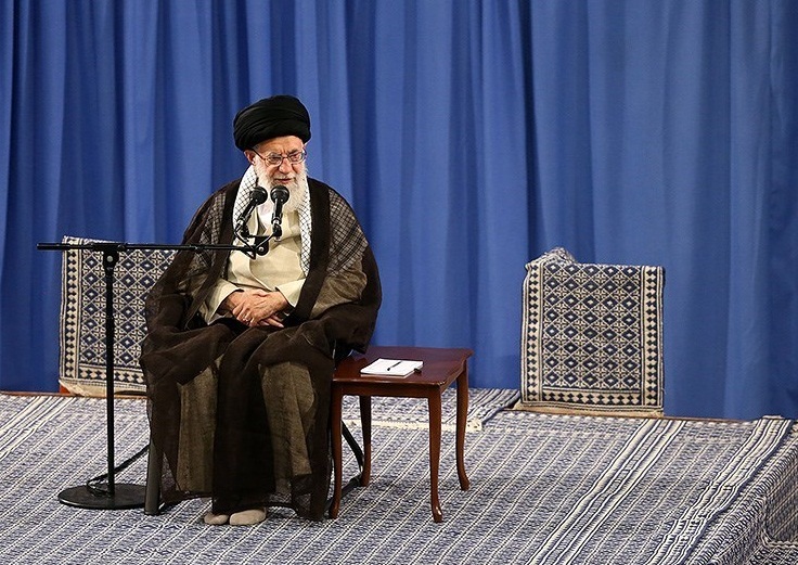 مسئولان نظام با امام خامنه‌ای دیدار کردند