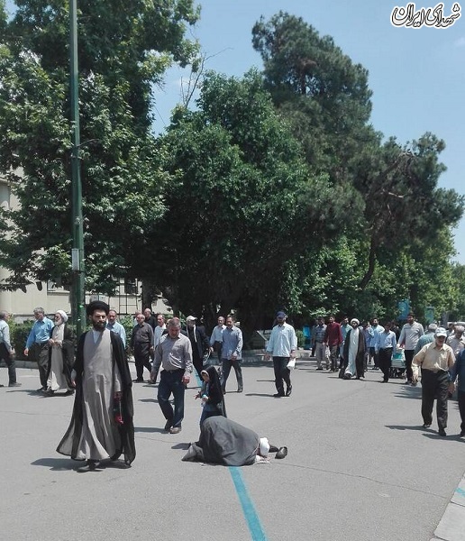 عکسی خاص از نماز جمعه روز قدس تهران