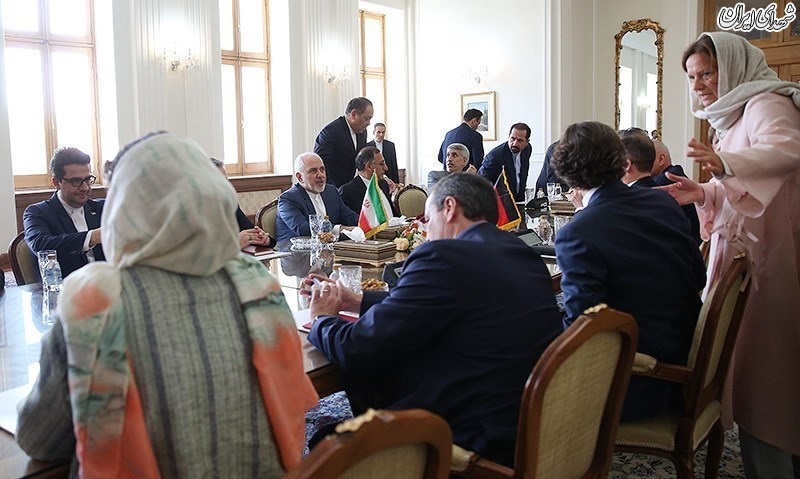 دیدار وزرای امور خارجه ایران و آلمان