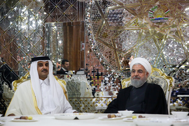 روحانی:تهران خواهان توسعه بیش از پیش روابط با دوحه است