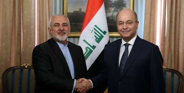 دعوت روحانی از رئیس جمهور عراق برای سفر به ایران