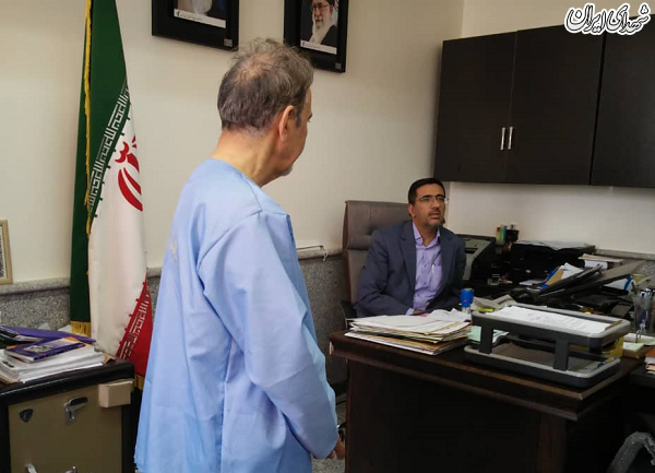حضور نجفی در دادسرای جنایی تهران+عکس